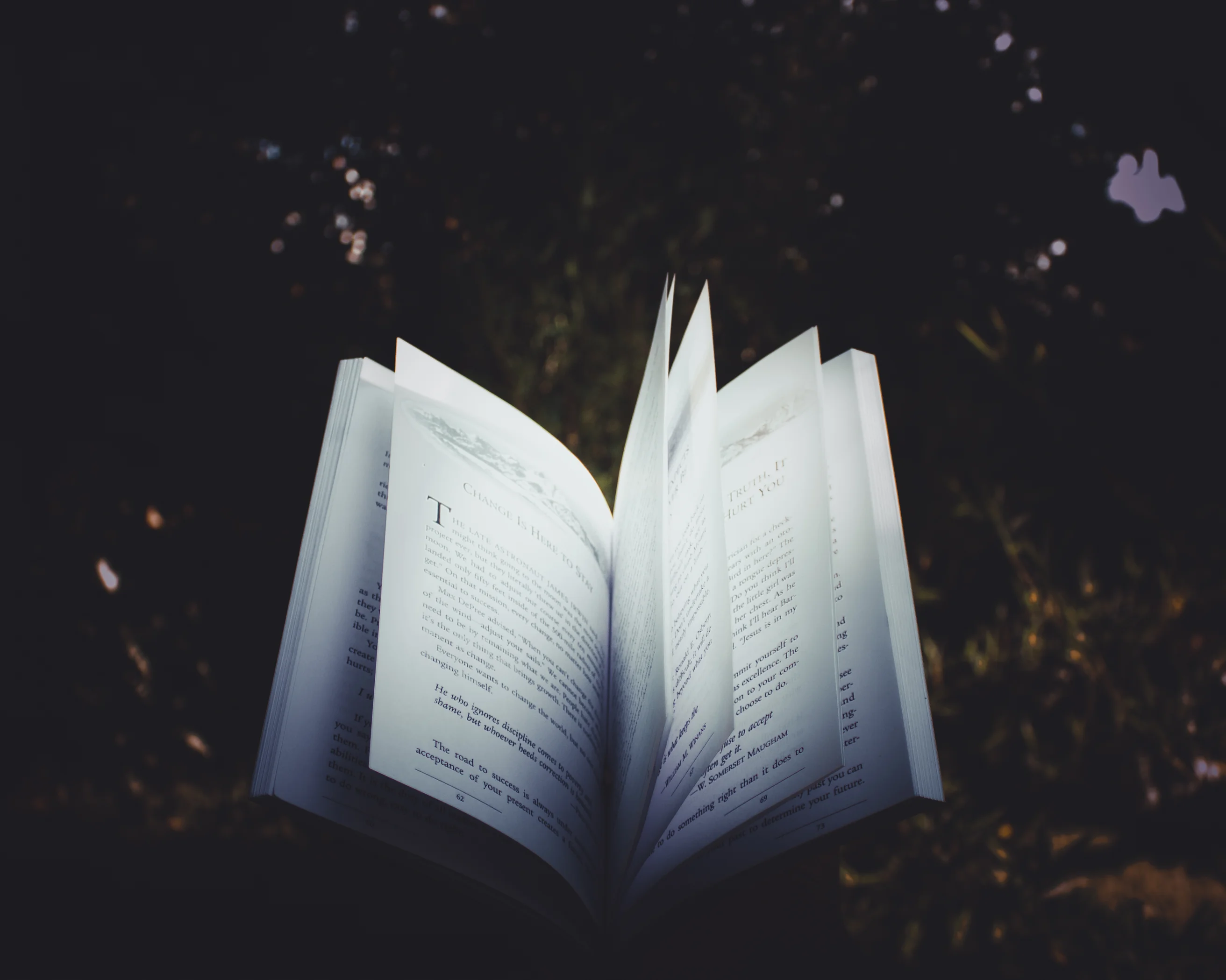 Geöffnetes Buch