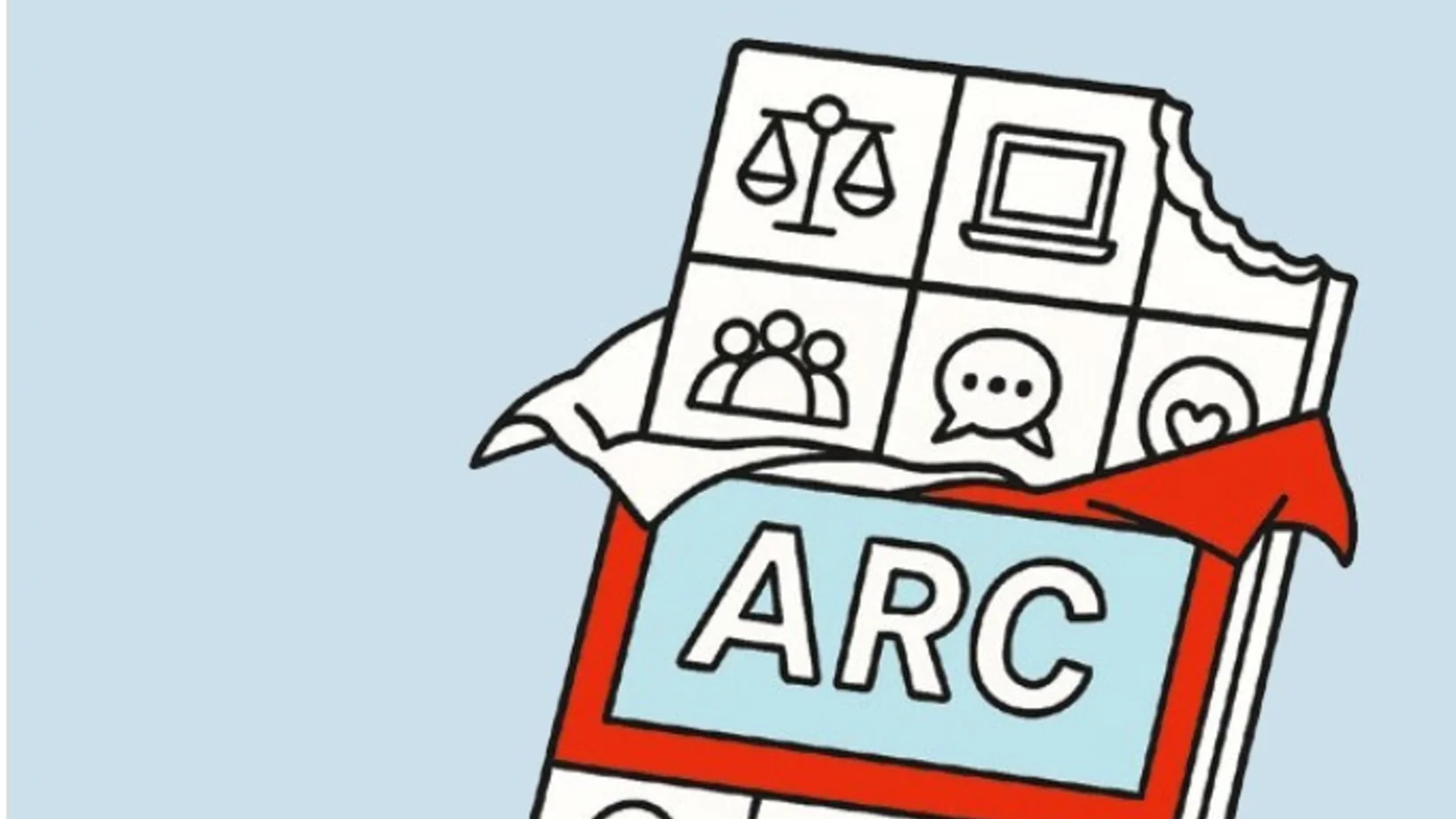 ARC-Schokolade mit Kurssymbolen